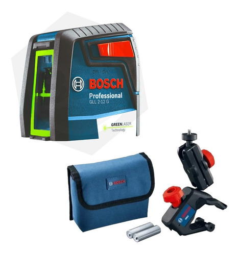 Nivel Laser Autonivelante Bosch Gll 2-12 G Verde Promo