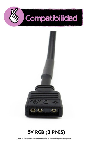 Argb Controlador Externo Para Hub 3pin/5v