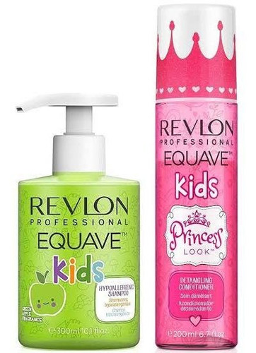 Shampoo+aco. Hipoalergénico Sin Sal Equave Revlon Kids 300ml
