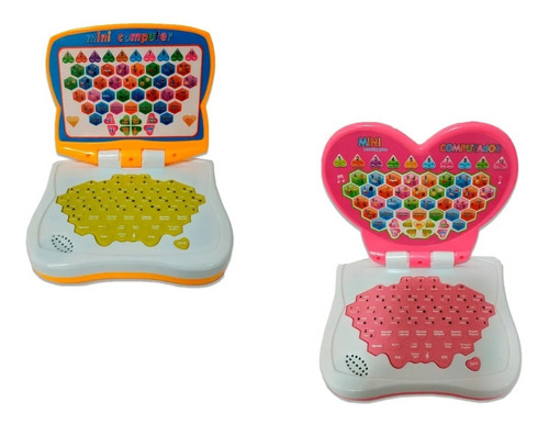 Brinquedo Laptop Infantil Musical Com Som E Luzes Jogos