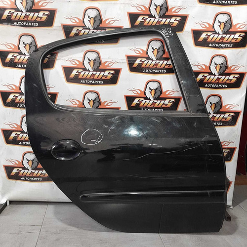 Puerta Trasera Derecha Peugeot 207 C/detalle Negra Oportun