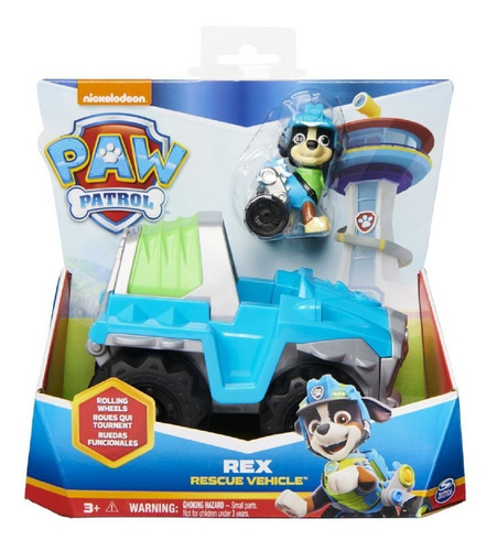 Paw Patrol / Patrulla Canina / Figura Rex / Original 