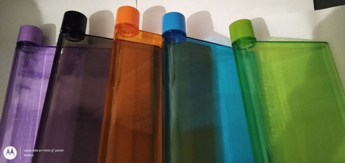 Imagen 8 de 10 de Botella De Agua Notebook 420ml Policarbonato Transparente