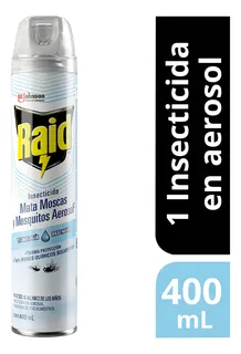 Insecticida En Aerosol Raid Mata Moscas Y Mosquitos 400ml