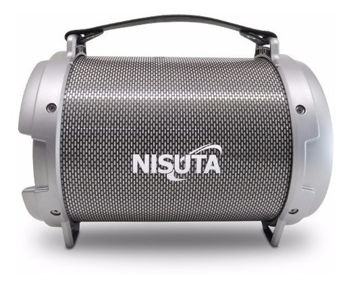Parlante Portatil Recargable Bluetooth Luz Fm Sd Mic Nisuta