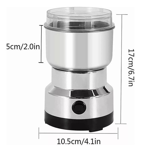 Xt Molino Pulverizador Cuatro Cuchillas Eléctricas Para Café