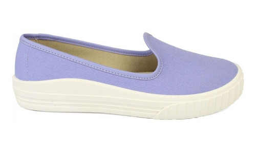 Tênis Slip On Lavanda Roxo Aesthetic Tumblr Casual