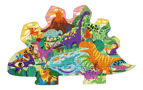 Puzzle Valle De Los Dinosaurios Rompecabezas 105 Pcs - Quo