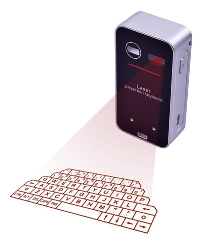 Mojo Teclado Virtual Inalámbrico Bluetooth Con Proyección Lá