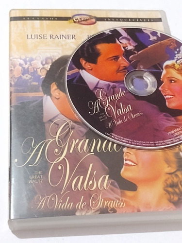 Dvd - Filme A Grande Valsa - Com Luise Rainer)