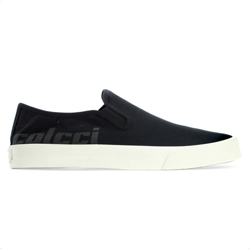 Tenis Colcci Slip On Preto Sapatenis Casual Masculino Sapato