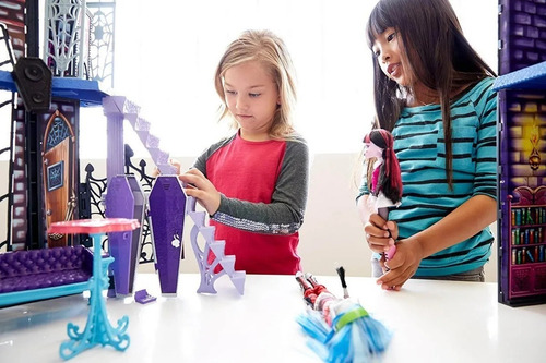 Monster High Escuela De Lujo Casa Mansion Muñecas Mattel