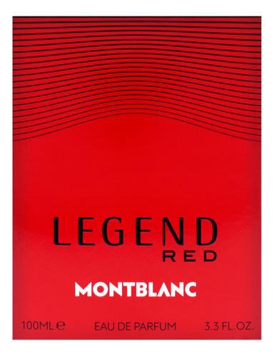 Perfume Mont Blanc Legend Red Eau De Parfum, 100 Ml, Para Ho
