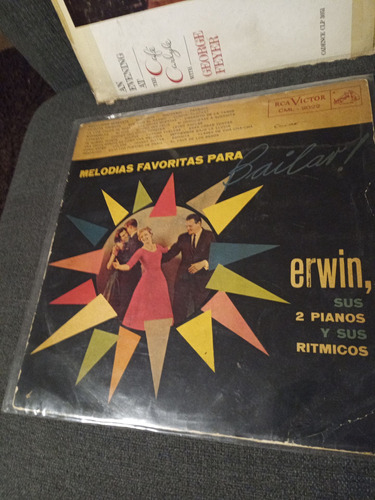 Vinilo Erwin Sus Dos Pianos