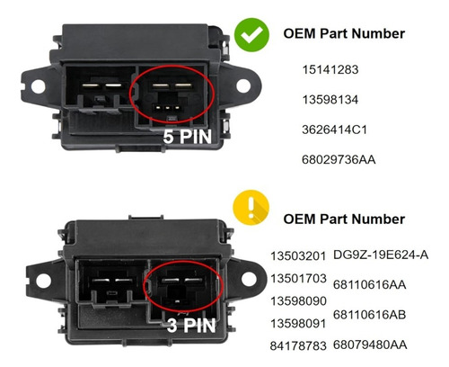 Resistencia Soplador A/c Chrysler Town & Country 09-15 Rs046