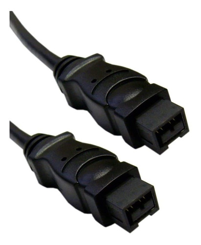 Firewire 800 Cable 9 Pin Color Negro 6 Pies