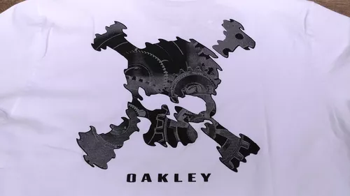 Camiseta Oakley Custom Edição Half Pint Skull - Corre Que Ta Baratinho