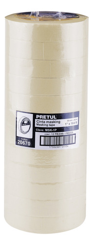 Cinta Masking Tape De 1inx50m Pretul