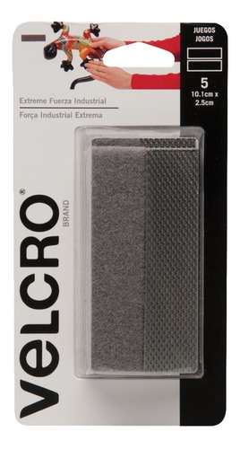 Tiras Sujetadoras Velcro Fuerza Industrial 10.1x2.5cm Febo