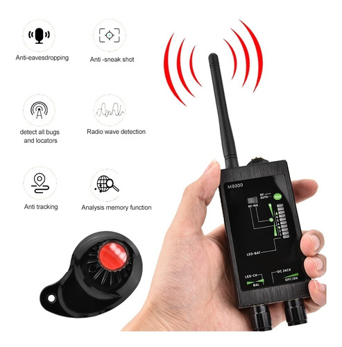M8000 Radio Anti-espía Detector De Señal De Seguimiento Auto