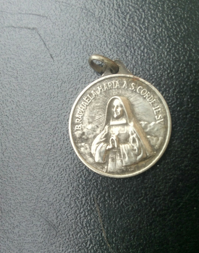 Antigua Medalla Religiosa B.raphaëla Maria A S. Corde Virgen