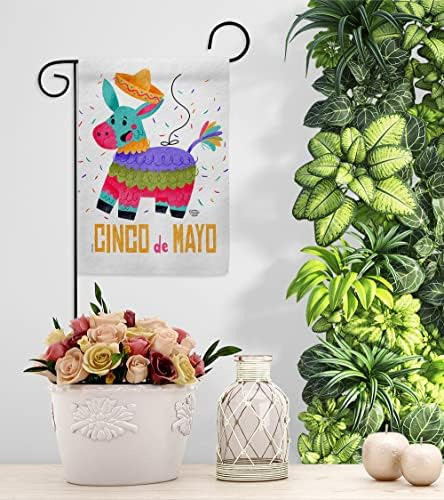 Set De Banderas De Jardín De La Colección Ornament Colgador