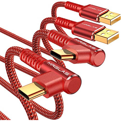 Charger Cable Para Galaxy S10 S21 Plus Note 10 Red