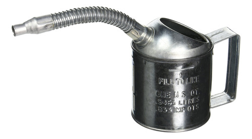 Lubrimatic 75-441 Medidor De Metal Galvanizado - 1 Cuarto De