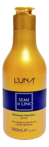 Shampoo Nutritivo Semi Di Lino Homecare Luna System 300ml