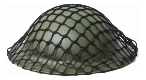 Casco Militar Británico Mk I I Con Red Plástico No Balístico