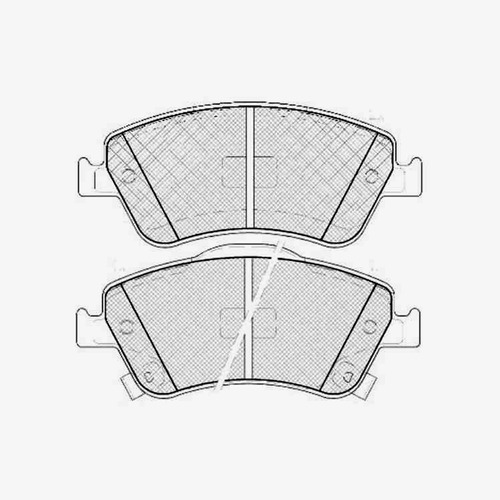 Pastilla De Freno Toyota Auris 1.4-1.6-1.8 06/ Delantera