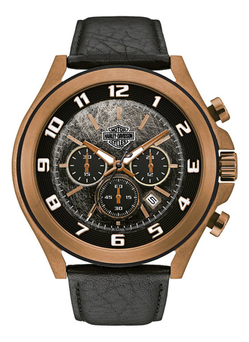 Reloj Harley Davidson Caballero  Modelo: 78b148 Envio Gratis