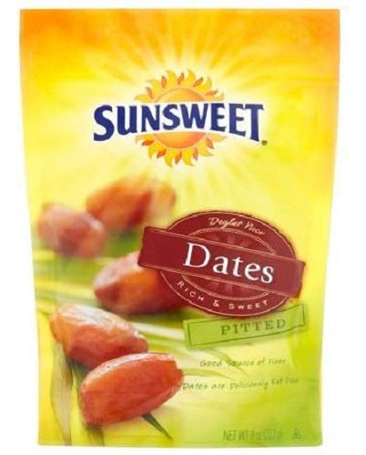 Sunsweet Datiles Sin Hueso, Ricos Y Dulces, 8 Onzas