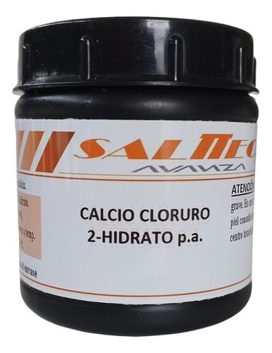 Calcio Cloruro 2-hidrato P. A. X 250 Gr - Salttech
