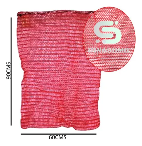 Sacos De Malla Rojos Agricolas