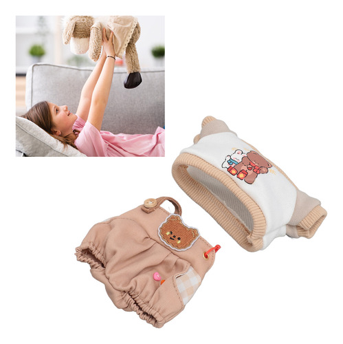 Ropa De Peluche Para Muñecas, Bonita Camiseta De Algodón, Re