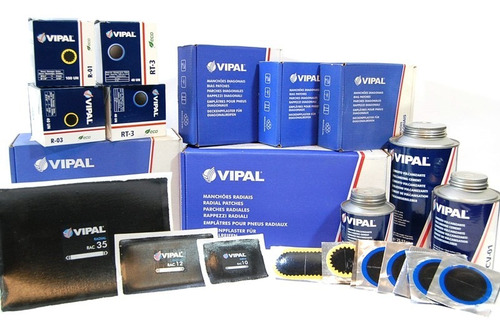 Imagen 4 de 8 de Parche Para Cubierta Radial 125x115mm X 10uni Vipal Rac-25
