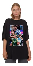Comprar Remera Remerón Dibu Y Lautaro Martínez Copa América Algodón