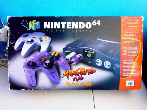 Nintendo 64 + 3 Juegos + 2 Controles Seminuevo Mario Kart