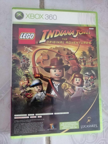 Lego Indiana Jones Y Kung Fu Panda Sellado Xbox 360 (Usado)