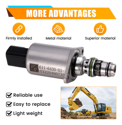 De Electroválvula 611-6430 6116430 Solenoide De Bomba