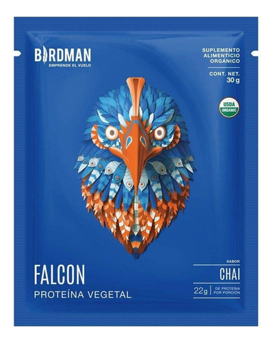 Falcon Proteina Multipack 12 Sobres 42gr Vegana Chocolate Sabor Fresa