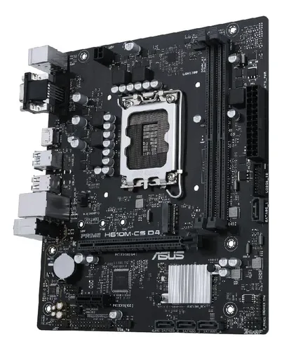 comprar Placa Mãe Asus Prime Intel H610mcs D4 Lga1700 Matx Ddr4