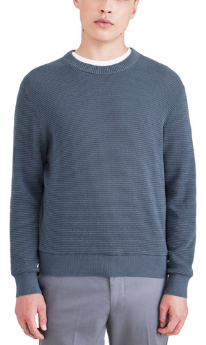 Sweater Hombre Crewneck Regular Fit Azul Dockers