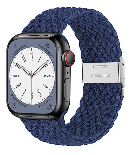 Braided Watch Bands Fo Apple Watch 45mm 41mm 40mm 49mm 42mm