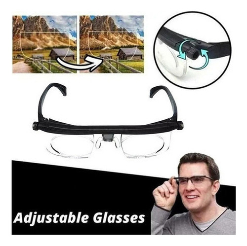 Estilo De Lentes De Anteojos Ajustables Autograduables De 3