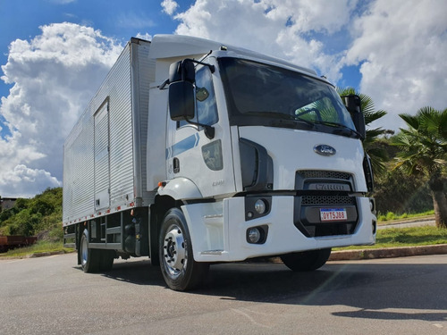 Ford Cargo 1319 Ano 2014/2014 Baú Plataforma Hidráulica