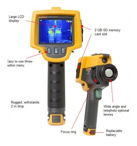 Imagen 1 de 9 de Cámara Termográfica Alquiler & Venta Fluke Flir Industrial
