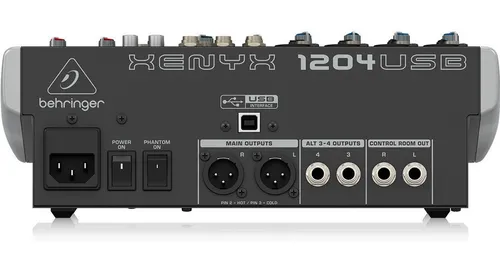 Consola Behringer Xenyx 1204usb - 12 Input