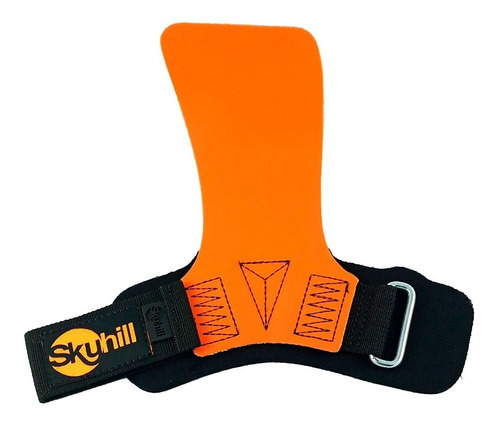 Hand Grip Legacy Colors Skyhill Cross Training Luva Palmar Cor Laranja/preto Tamanho P